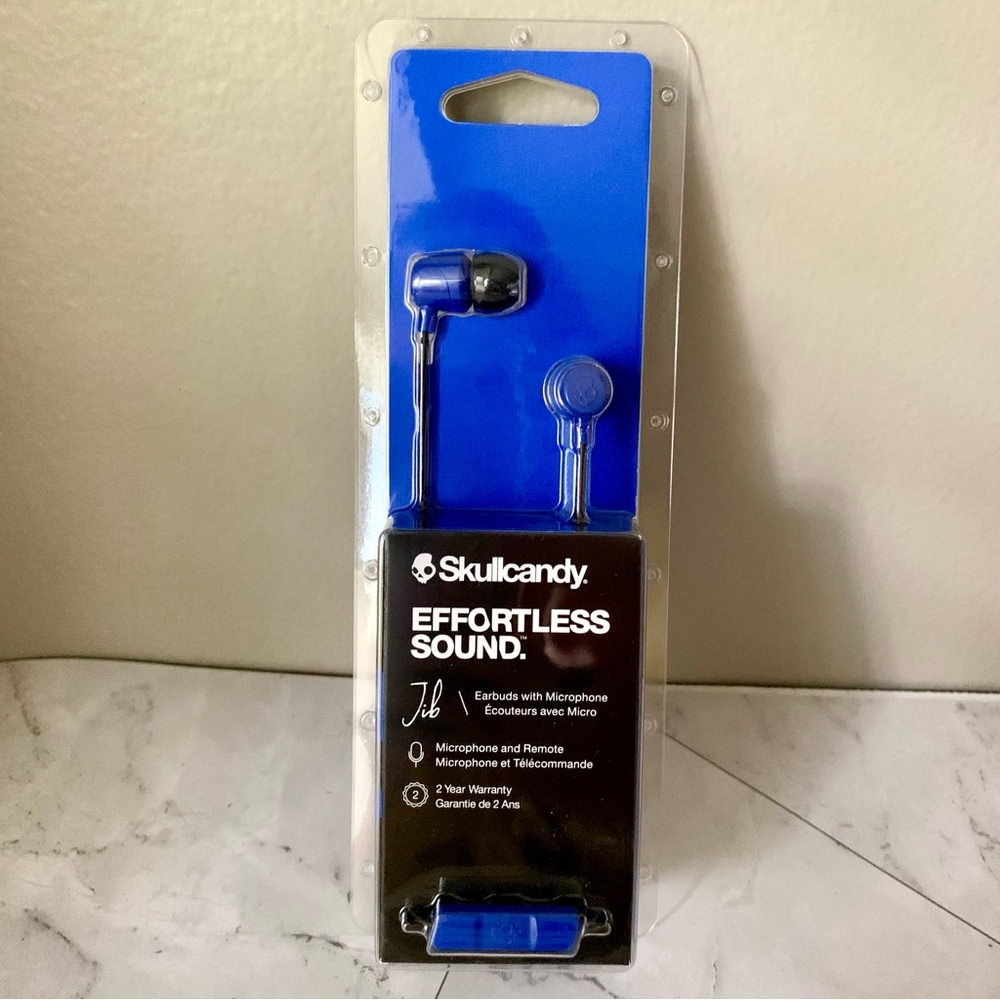 Skullcandy Effortless Sound Wired Microphone Blue